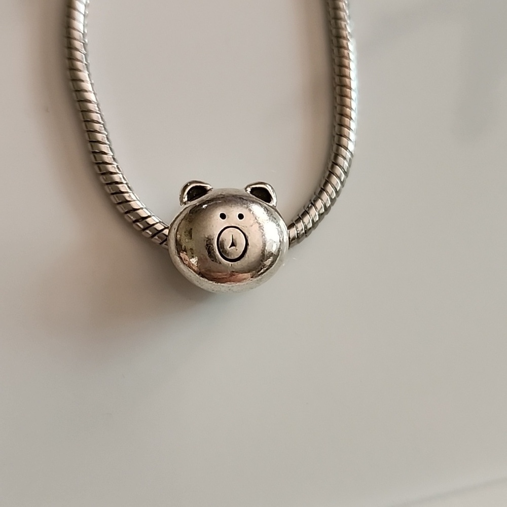 Fat Bear Charm Fits Pandora and European Systems